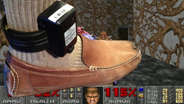 Ankle Monitor Hacked to Play Doom