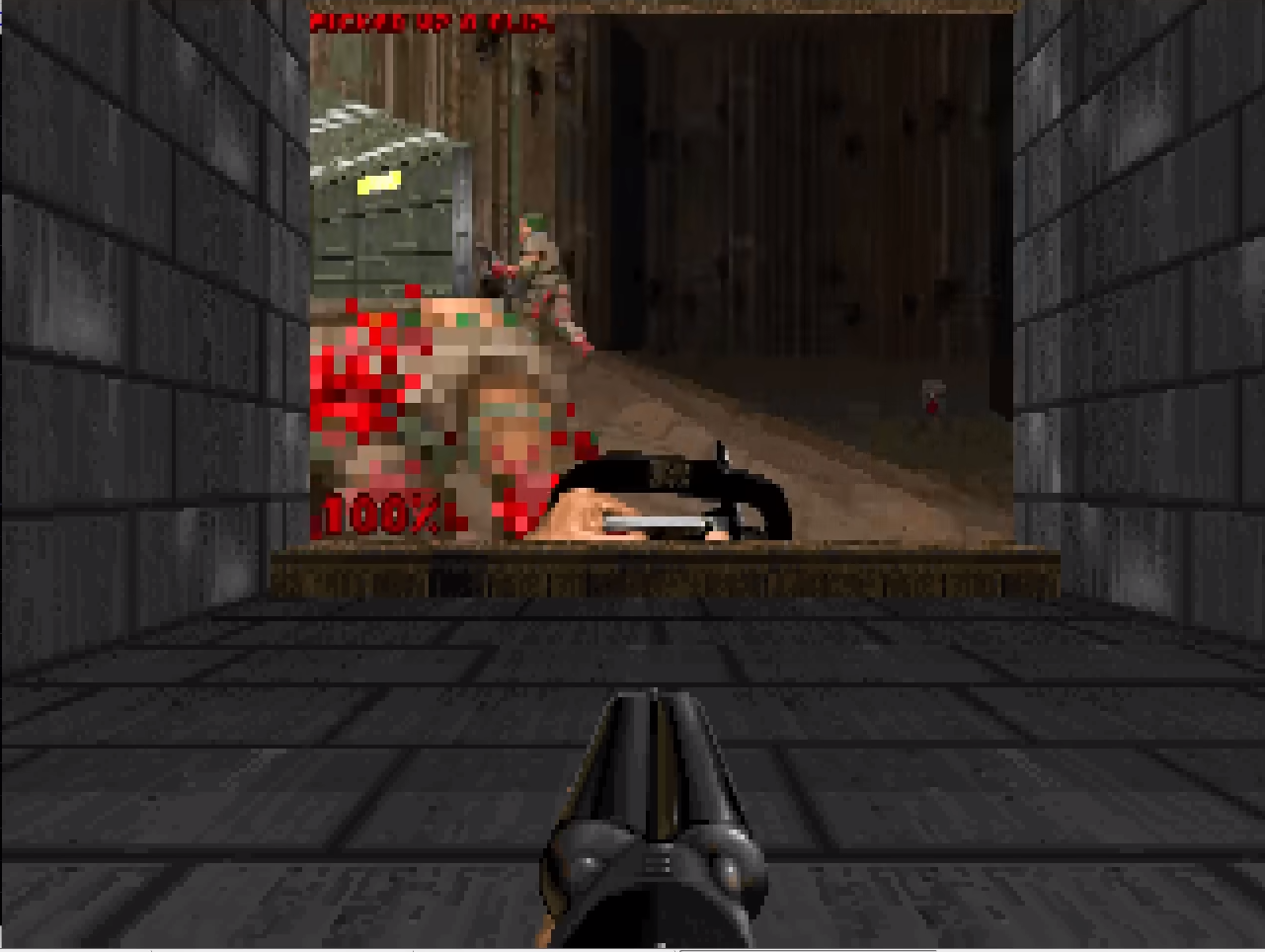 DOOM run inside Doom II